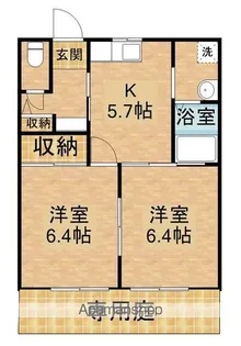 セントラルビラA【1階】の間取り