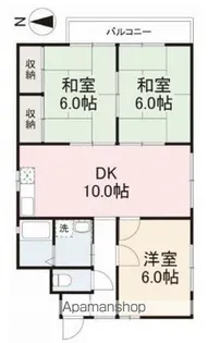ハイム屋島【4階】の間取り