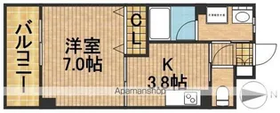 エストメンツ中央【5階】の間取り