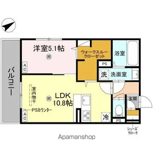 D-ROOM守山3丁目【2階】の間取り