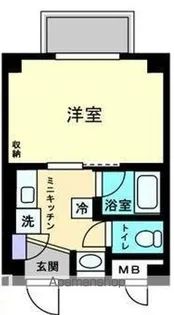 アルファコンフォート高松【6階】の間取り