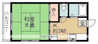 コーポ浅海【2階】の間取り