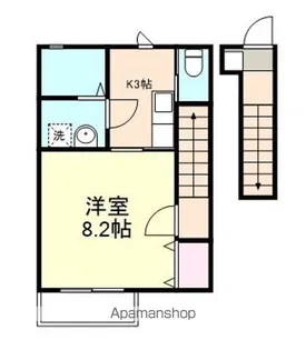 COCORIZE A棟【2階】の間取り