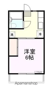 川上ハイツ【203号室】の間取り