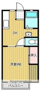 パークサイド山地 A棟【2階】の間取り