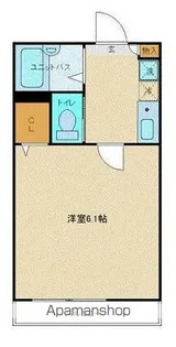 東京都杉並区阿佐谷南2丁目【アパート】の間取り