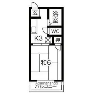 フォーブル平成【2階】の間取り