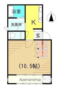 パステリーノ【1階】の間取り