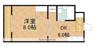 ミーテルーチェ坪井【303号室】の間取り