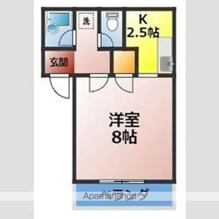 オータムライトⅠ【3階】の間取り