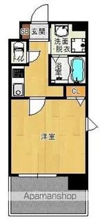 サヴォイ ソリディティ【803号室】の間取り