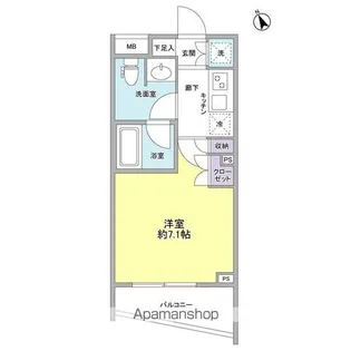 サンカント・アン豪徳寺【3階】の間取り