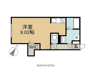 BRANCHE上前津FRERE【5階】の間取り