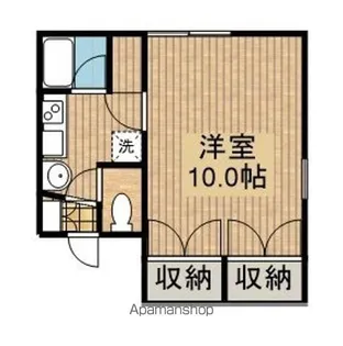 サルヴァトーレ清水【212号室】の間取り