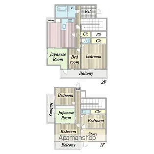 マンションFTY【1階】の間取り