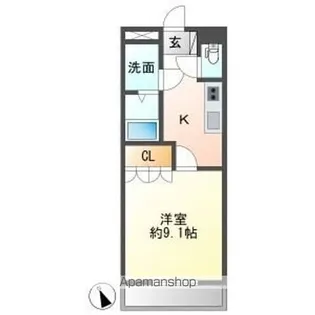 ドルチェ アン ステラ【2階】の間取り