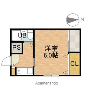 北園マンション【3階】の間取り