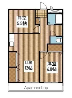 新潟昭和ビル駅南【6階】の間取り