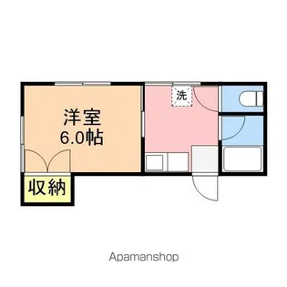 牡丹山ハイツ【203号室】の間取り