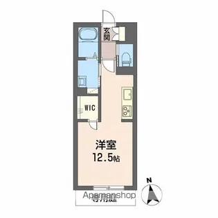 シャーメゾン北藤原【102号室】の間取り