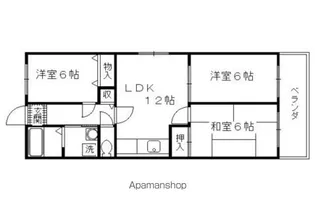 ネオハイツ【202号室】の間取り