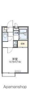 レオパレスアステール【203号室】の間取り