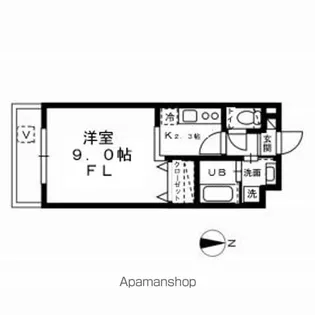 レーベンス柏木【305号室号室】の間取り