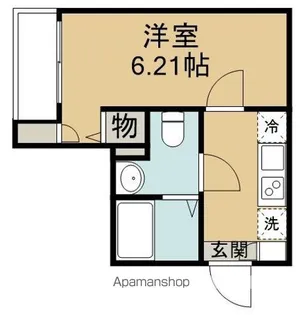 北坂戸ヒルズ【3階】の間取り