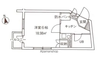 フェニックス代々木上原【3階】の間取り