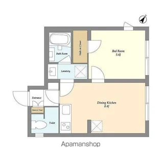 VーSTYLE幡ヶ谷【3階】の間取り