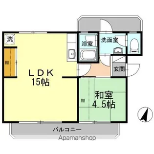メゾン矢野【1階】の間取り