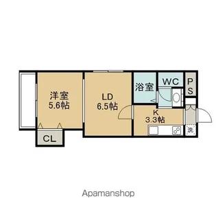 朝日プラザSS千歳Ⅰ【1010号室】の間取り