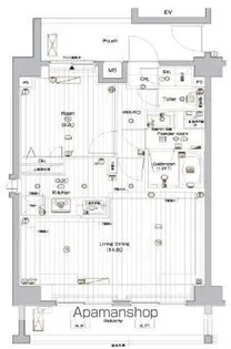 東京都世田谷区瀬田2丁目【マンション】の間取り