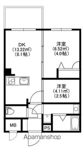 MODERN PALAZZO平尾path【1階】の間取り
