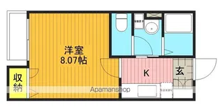 REGARDENⅡ【203号室】の間取り