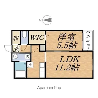 GARDEN TERRACE 4C【4階】の間取り