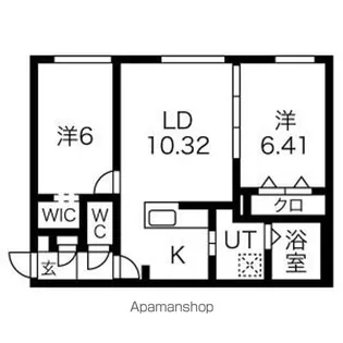 フェスタリアN27【2階】の間取り