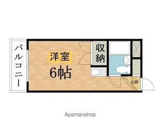 エトワール暁町【2階】の間取り