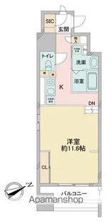 ドゥーエ千種【13階】の間取り