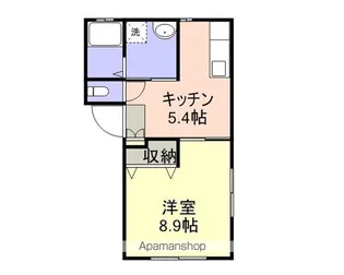 夕葉ガーデンハイツA【103号室】の間取り