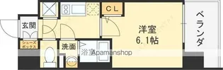 CREST TAPP 大阪EAST【4階】の間取り