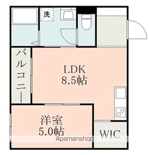 MAJOR大津Ⅲ【1階】の間取り