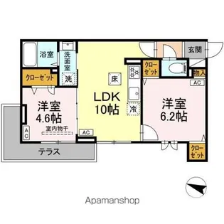 ウィズ【1階】の間取り