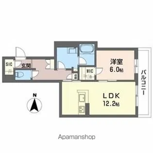 コンコード【2階】の間取り
