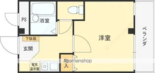 MOMO仁川【3階】の間取り