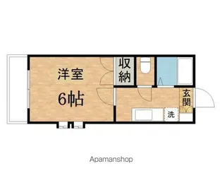 ピアクレール【101号室】の間取り