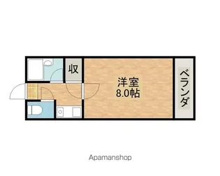 モリビル京橋【616号室】の間取り