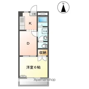 フォレストⅡ【2階】の間取り