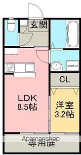 煉瓦の家 SAKURAI【1階】の間取り