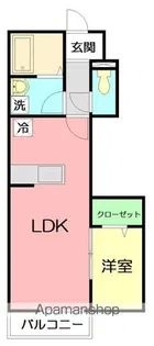 クララ湘南【2階】の間取り